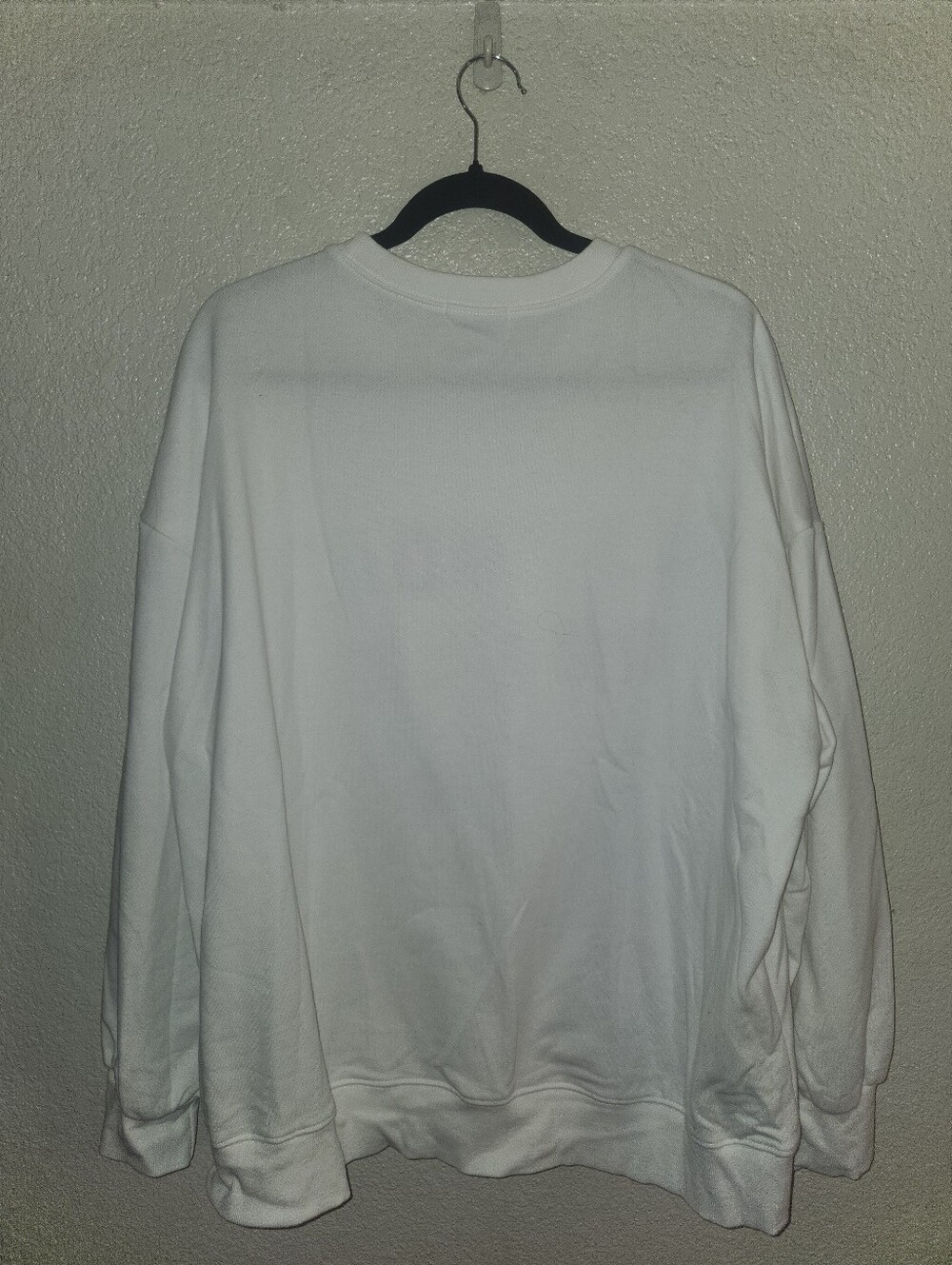 🎂👑EUC XoXo Eliza's "Birthday Queen✨️ Embroidered Sweatshirt" White🤍 Sz XL🎂👑 - Picture 9 of 9